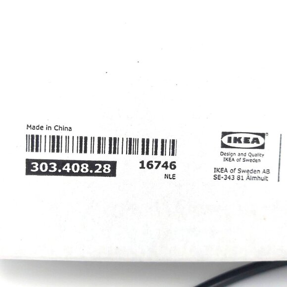 IKEA Nymo Black and Brass Lamp Shade 32 cm - 12.6 Inches  - MPN 303.408.28 New - Picture 3 of 9